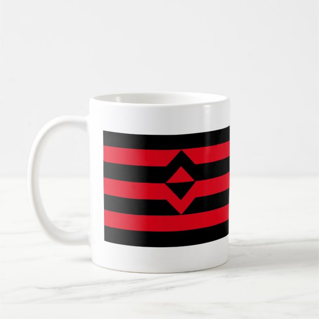 Knutte stolthetsflagga kaffemugg (Vänster)