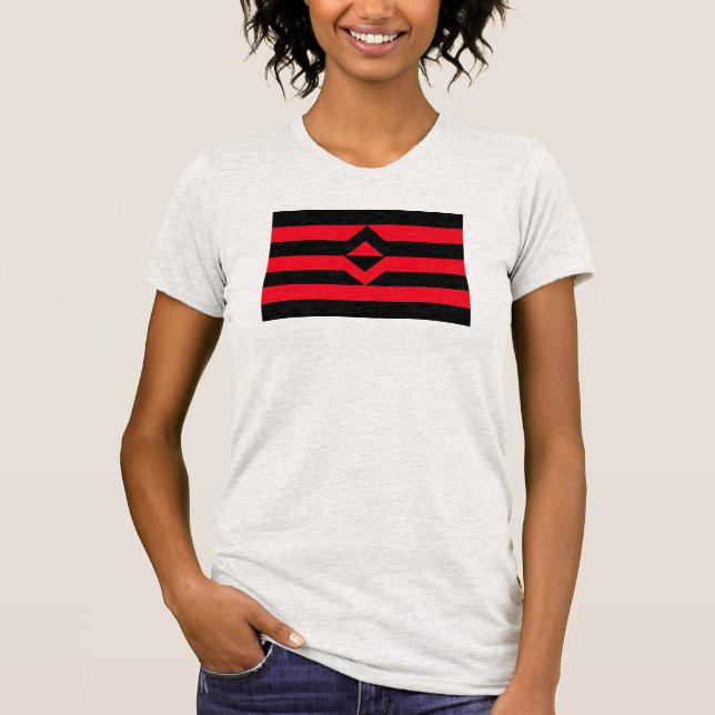 Knutte stolthetsflagga t shirt (Framsida)