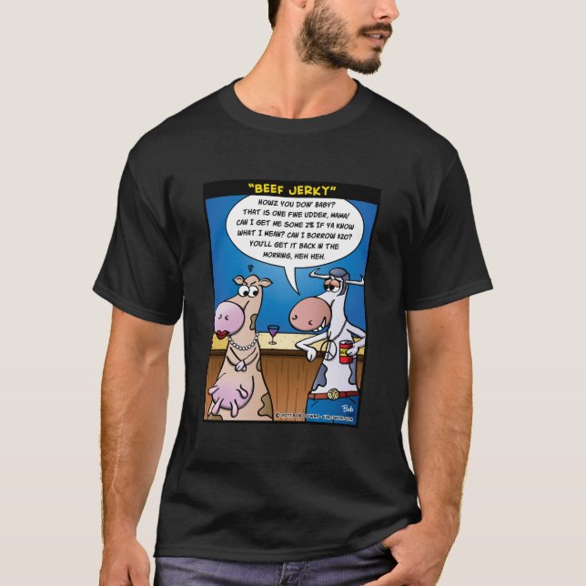 "Knyckigt nötkött ", Tee Shirt (Framsida)