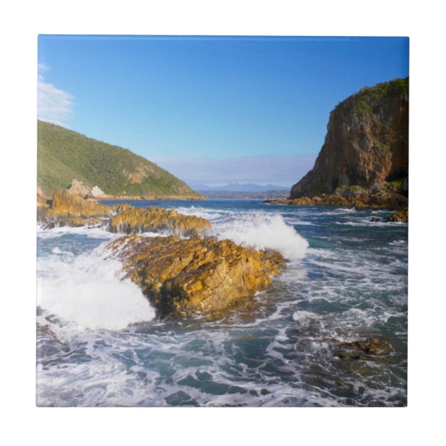 Knysna Heads, Garden Route, Västra Kapprovinsen Kakelplatta (Framsidan)