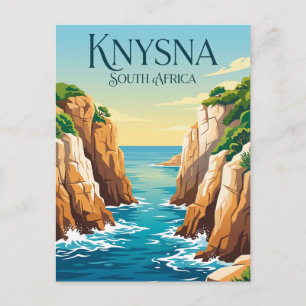 Knysna Heads Sydafrika Vykort