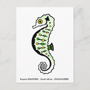 Knysna SEAHORSE-Animal Lover - Natur - Wildlife Vykort