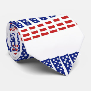 Knyt-abstrakt /USA Flagga Slips