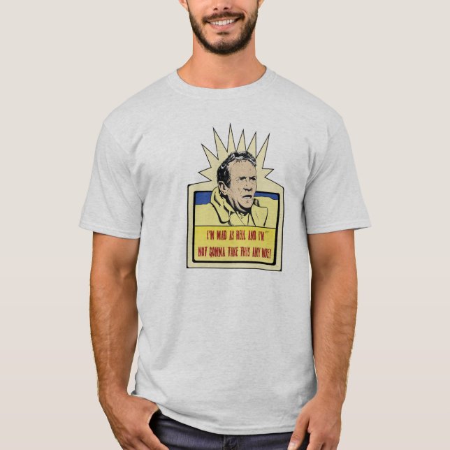 Knyta kontakt Howard Beale Tröja (Framsida)