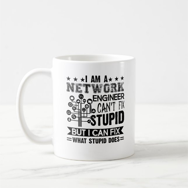 Knyta kontakt ingenjören kan inte fixa den dumma kaffemugg (Vänster)