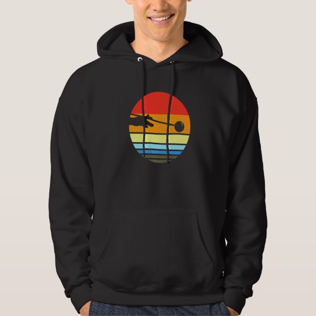 Kö Billardspelare Sport  Snooker Pool Hoodie (Framsida)