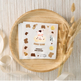 Ko Boho Baby Shower Neutral Pappersservett