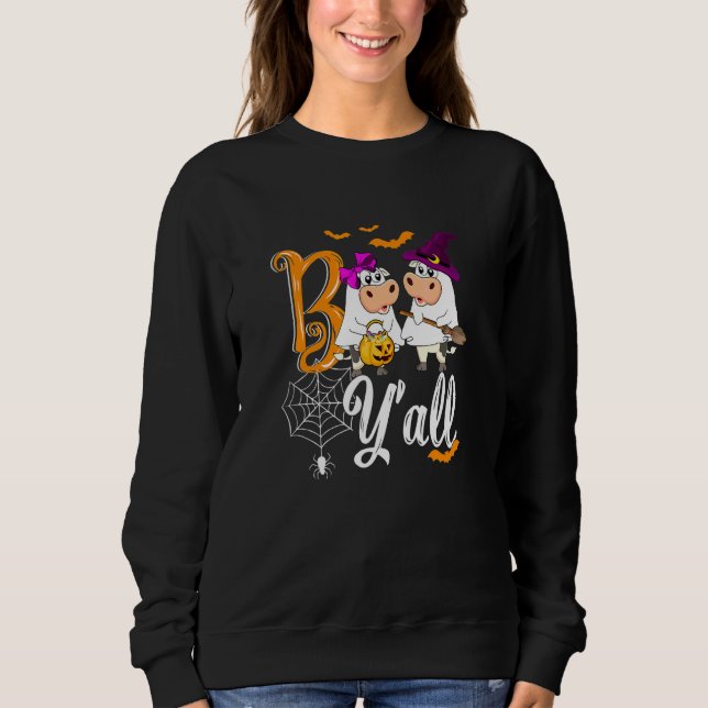 Ko Boo Allt Bonde Halloween Kostym T Shirt (Framsida)