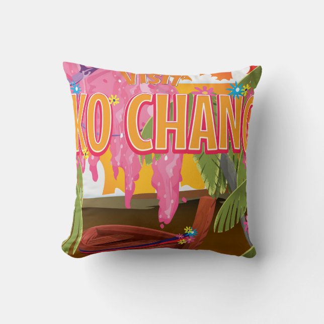 Ko Chang Thailand resa poster Kudde (Framsida)