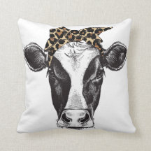 Ko Cheetah Tryck Kastkudde