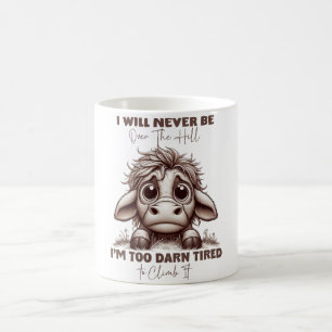 Ko citat presentat jag kommer aldrig att vara över kaffemugg