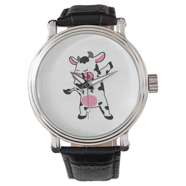 Ko Dabbar Jordbrukare Dab Dans Armbandsur (Framsida)