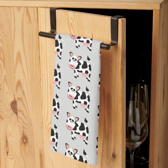 Ko Design Valfri Bakgrundsfärg Kökshandduk (Thirds Fold)