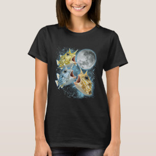 Ko fisk älskare Galaxy måne tre ko fisk hav Ocean T Shirt