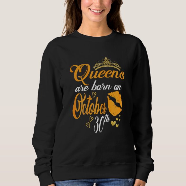 Kö föds den 30 oktober i Scorpio Bir T Shirt (Framsida)