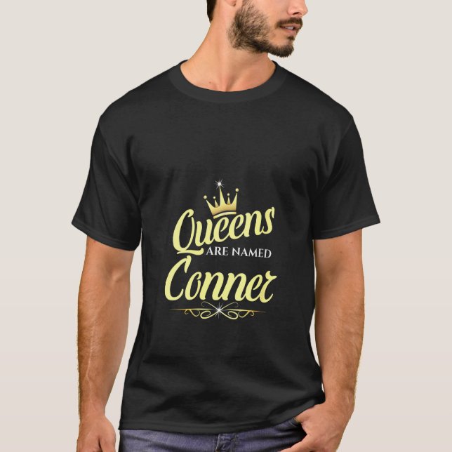 Kö för kvinnor heter Conner 1 T Shirt (Framsida)