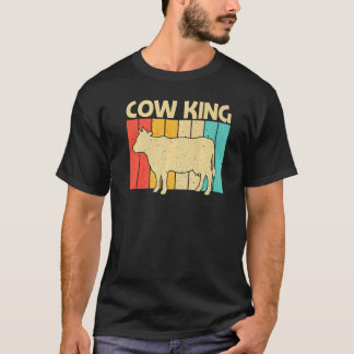 Ko för män pojkar ko bonde mejerijordbruk t shirt