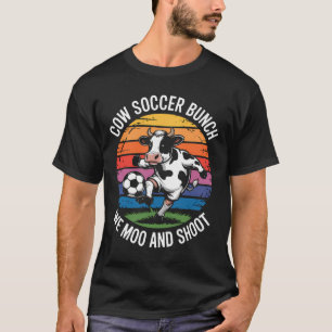 Ko-fotbolls gäng vi muhar och skjuter  t shirt