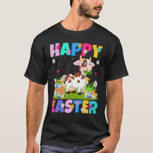 Ko Glad påsk kanin Ko påsk söndag T Shirt