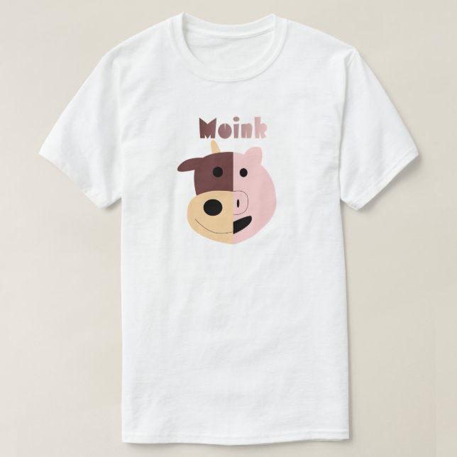 Ko + Gris- = Moink mestshirt T Shirt (Design framsida)