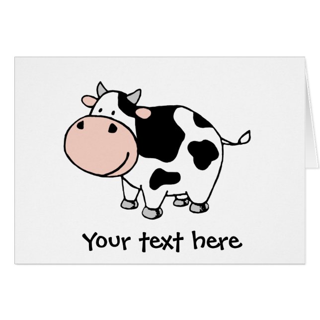 Ko Hälsningskort (Framsidan Horizontal)