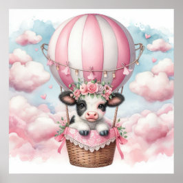 Ko Hot Air Balloon Flicka Poster