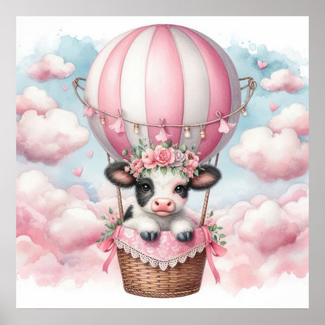 Ko Hot Air Balloon Flicka Poster (Framsidan)
