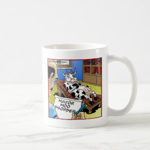 Ko i terapi 4 Mooo-syndrom present T-shirts Kort Kaffemugg