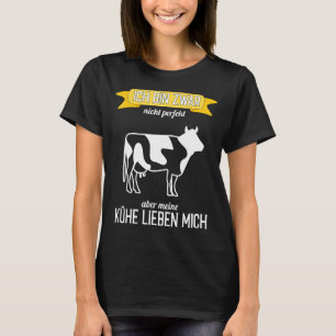 Ko Inte Perfekt Men Mina Kor Älskar Mig T Shirt