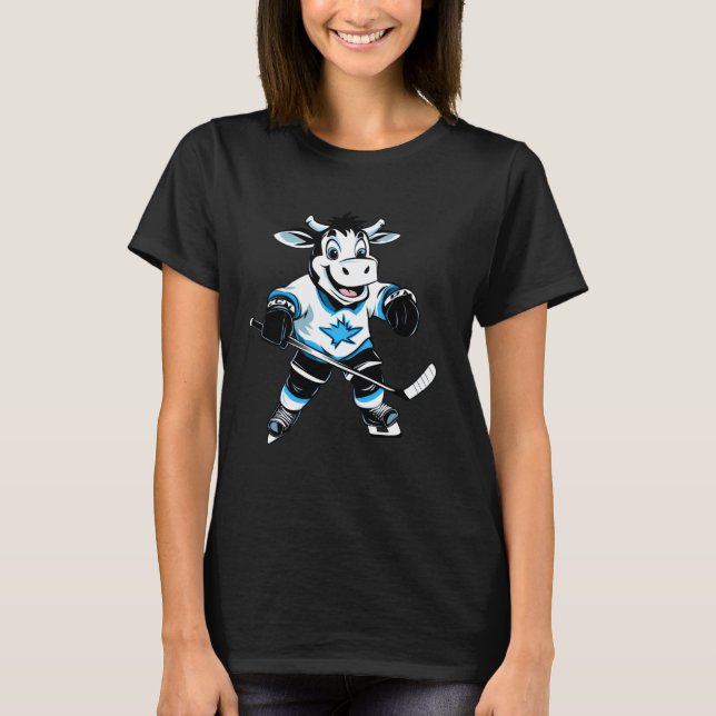 Ko Ishockey T Shirt (Framsida)