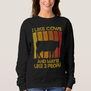 Ko Jag Gillar Kor Och Kanske Gillar 3 Människor So T Shirt