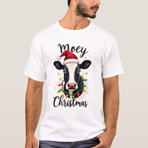Ko jul tomte julbelysning koälskare t shirt