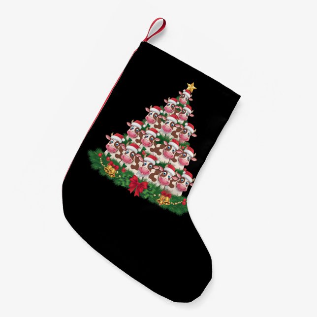 Ko julgran Rolig koälskare ko jul Liten Julstrumpa (Framsidan (Hängande))