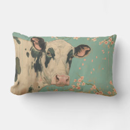Ko & Körsbärsblommor Pastell Kuddvar » blev » Ko & Lumbarkudde