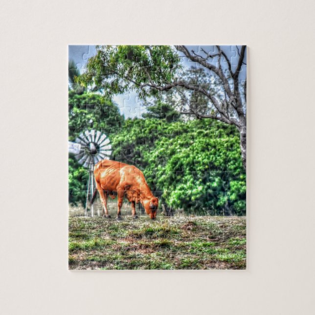 KO & KVARN LANTLIGA QUEENSLAND AUSTRALIEN PUSSEL (Vertikal)