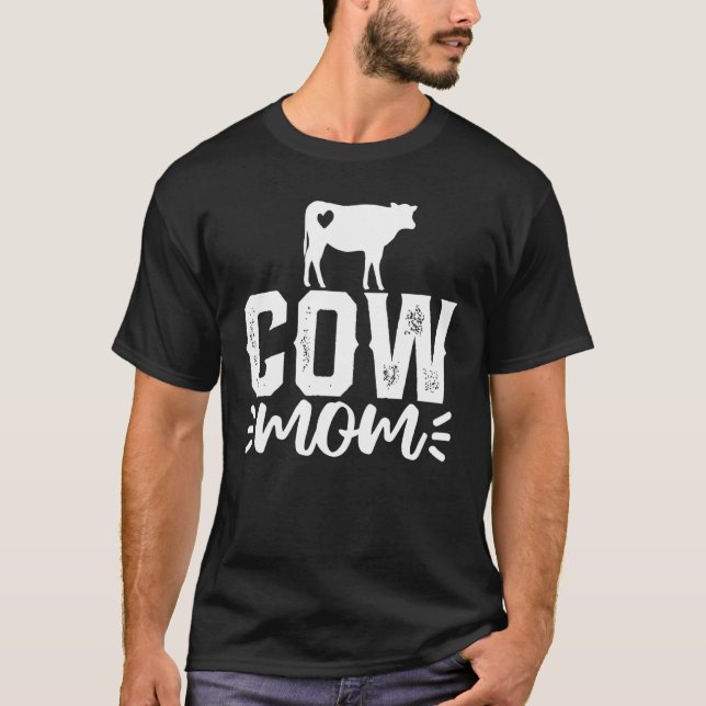Ko Mamma Mors Dag T Shirt (Framsida)