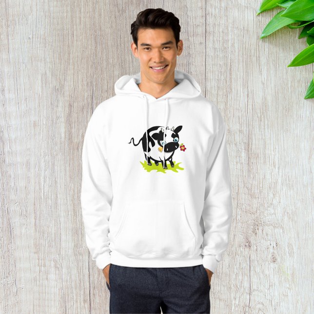 Ko med en blomma hoodie (Skapare uppladdad)