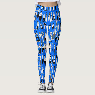 Kö, mer kö B Blue BG Leggings
