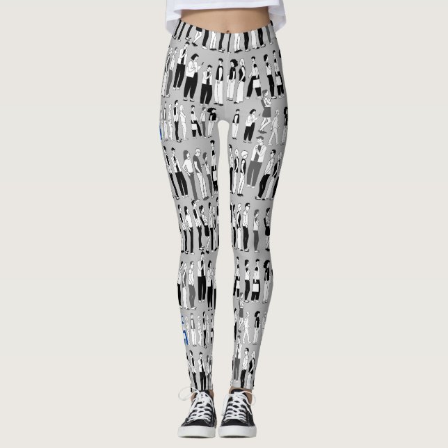 Kö, mer kö, LGrey BG Leggings (Framsida)