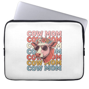 Ko Mom Retro Solglasögon Ko Vintage Gravyr Design Laptop Fodral