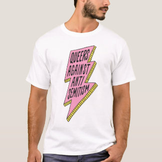 Kö mot antisemitism logotyp shirt t shirt