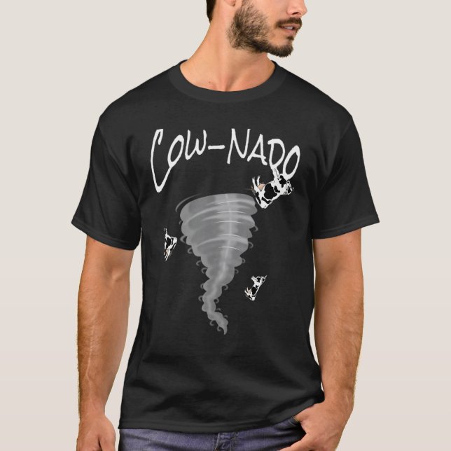 Ko Nado Djur Nyhet T Shirt (Framsida)