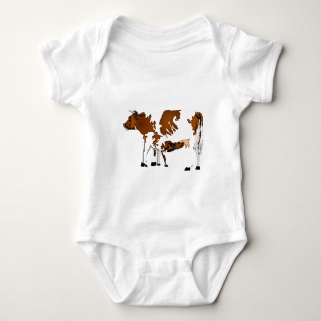 ko och kalv tee shirt (Framsida)