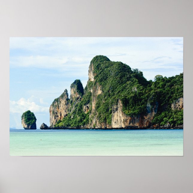 Ko Phi Phi-ön på Andaman Sea, Krabi Poster (Framsidan)