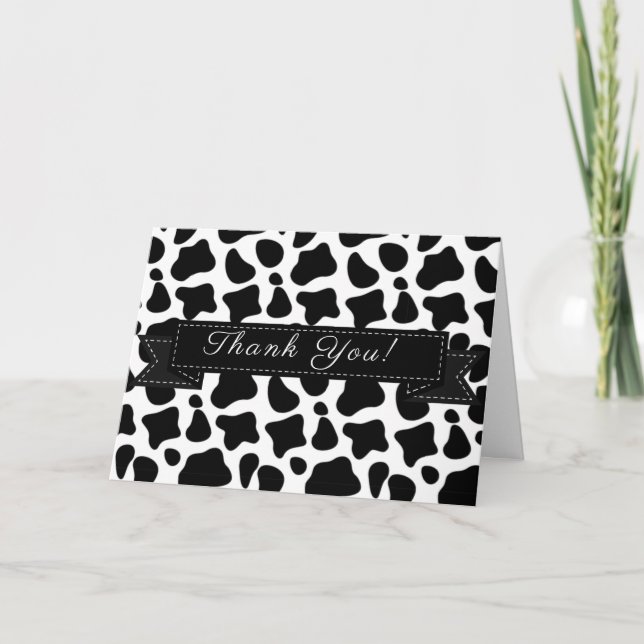 Ko Print All Anledning Tacksamhetskort Tack Kort (Framsida)