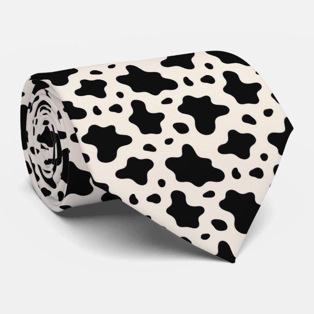 Ko Print Fals Silke Halsduk | Västerländsk Cowboy Slips (Rullad)