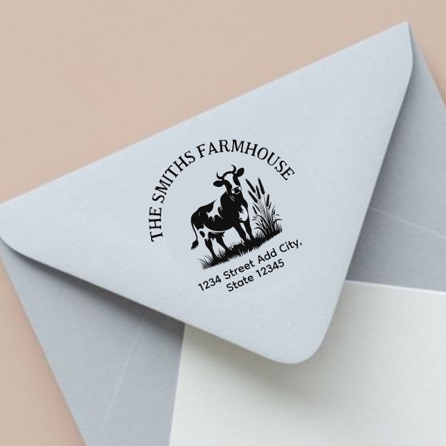 Ko returadress stämpel (Skapare uppladdad)