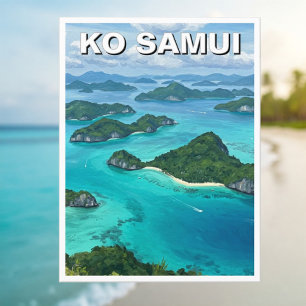 Ko Samui Ang Thong National Marine Park Vykort