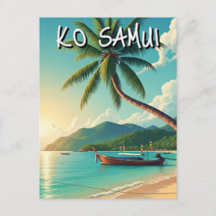 Ko Samui Thailand Vykort