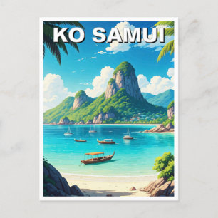 Ko Samui Thailand Vykort